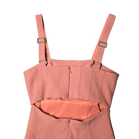 Cinq a Sept Dakota Midi Dress in Rosewood Size 0 - Picture 5 of 9